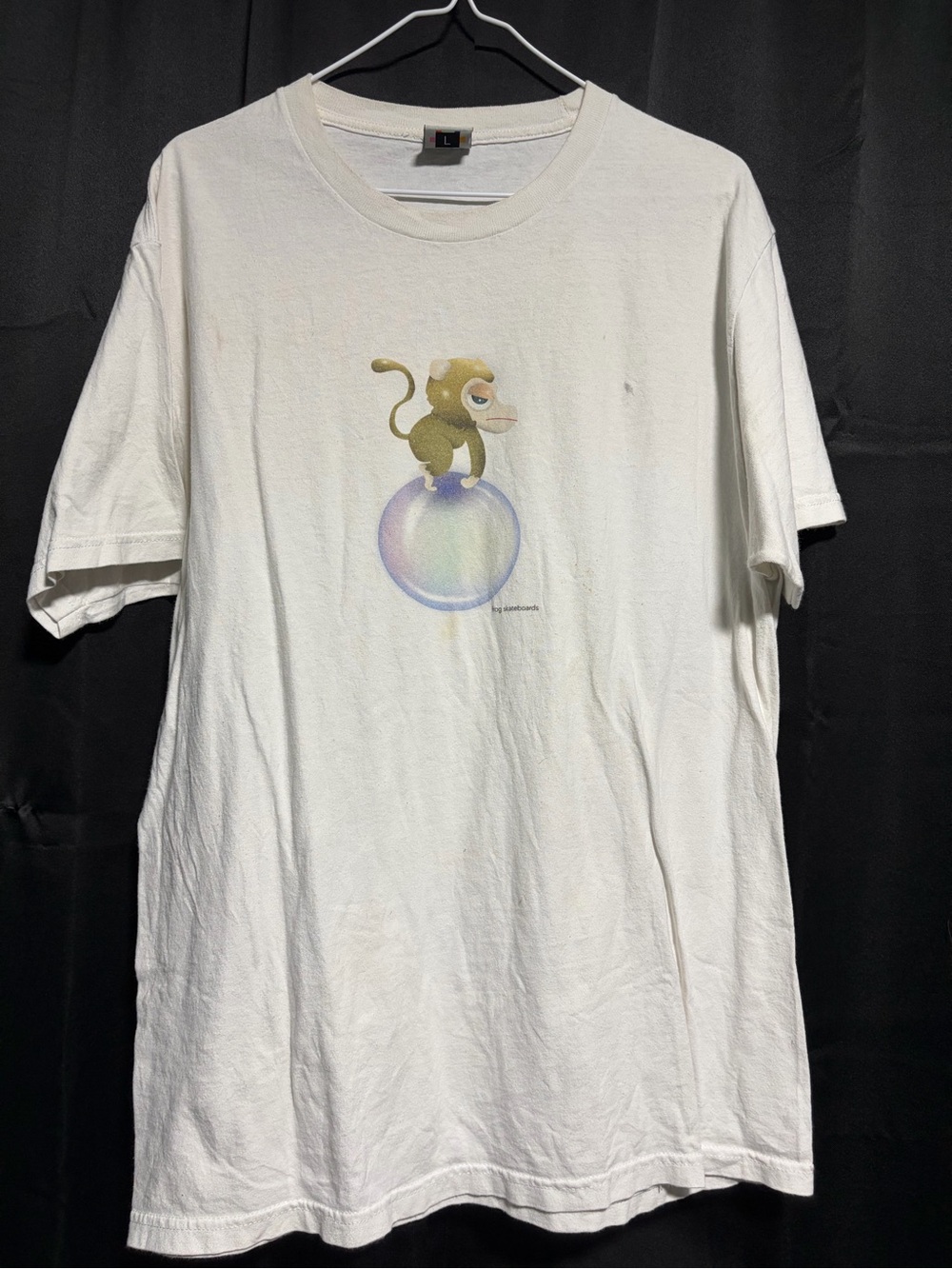 Vintage Frog skateboarding skate t shirt